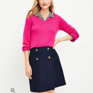 Ellette Wrap Hw Skirt Federal Blue